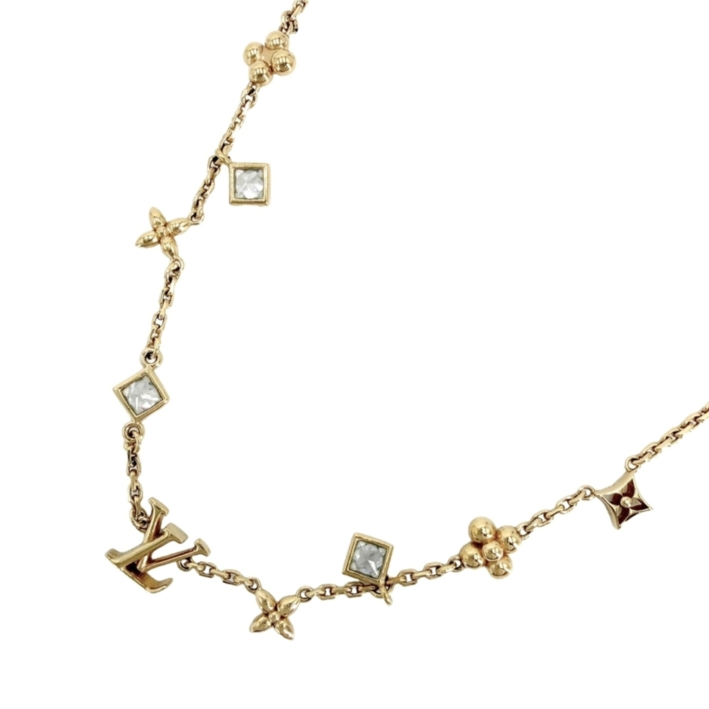 LOUIS VUITTON Gold Necklace